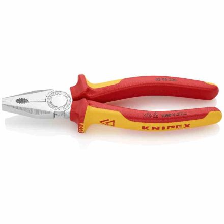 Knipex 0303377 combination pliers 200mmisol light version (306200)