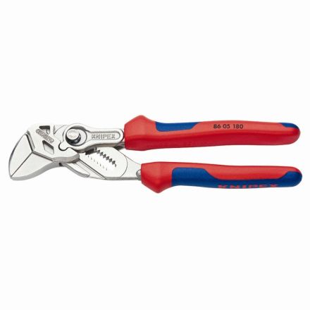 Knipex 8605180 pliers wrench 180mm to 35mm (1 3/8'), thick-walled