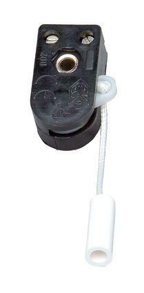 Kopp 191700008 1-pole off switch black pull switch
