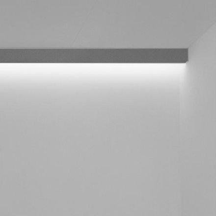 LTS IDL 70.1027.1500 silver IndiLine 17W 2700K 1260lm LED wall light conv ( 652431 )