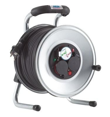 Hedi K1S40NTF Primus 40m neoprene rubber cable plus sheet steel cable drum