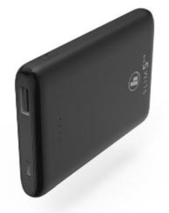 Hama 201666 'SLIM 5HD' 5000mAh, black Power Pack
