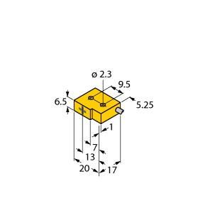 Turck 4613420 BI1-Q6.5-AN6 Inductive sensor