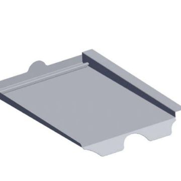 Schletter Solar 103005-025 Sheet replacement tile Alu BEZ for Braas Frankfurter Pfanne Tegalit