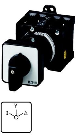 Eaton T3-4-8410/Z star-delta switch, 012030