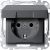 MERTEN MEG2310-0414 SCHUKO socket anthracite System M