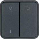 Berker 30423555 rocker 2f for W.1 button-BA,bedr 0/1,grey