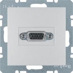 Berker 3315401404 VGA socket aluminum, matt Berker B.7