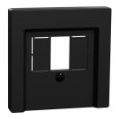 MERTEN MEG4250-0403 TAE/Audio/USB black matt System M central plate