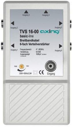 Axing TVS01600 6-way distribution amplifier