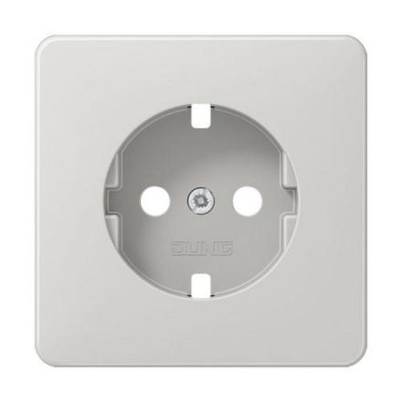 Jung CD1520PLLG cover for SCHUKO® sockets, Duroplast, CD series, light grey