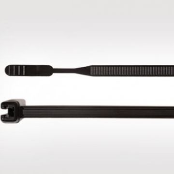 HellermannTyton 109-00030 Q18R-PA66-BK-C1 105x2.6 cable ties