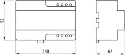 WHD 112-100-05-000-00 PS 24/5 switching power supply for DIN rail mounting