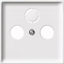 MERTEN 294119 Central plate polar white System Flaeche