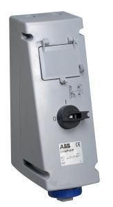 ABB Stotz-Kontakt 216MPM9W, Switchable wall socket, 16 A 9h, IP67, 2P+E, with LSS, 2CMA167950R1000