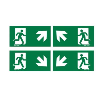 EsyLux EN10060670 Pictogram set SLE 2 (replacement)