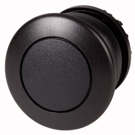 Eaton M22S-DRP-S mushroom pushbutton, black, latching, 216744