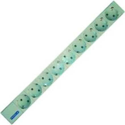 PROTEC.net 05300494 without switch 1HE PSSL 19 inch power strip 9-way