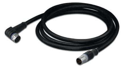 Wago 756-5403/060-020 M12-M12, 2m sensor/actuator cable 5p