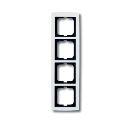 Busch-Jaeger 1724-84 cover frame, 4-way frame studio white