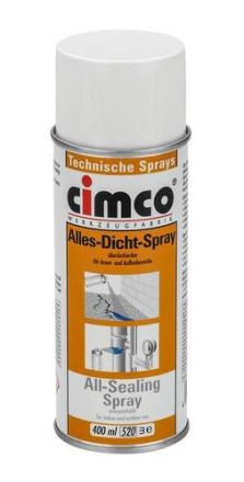 Cimco 151050 white for indoor and outdoor use spray can 400ml all-purpose sealing spray