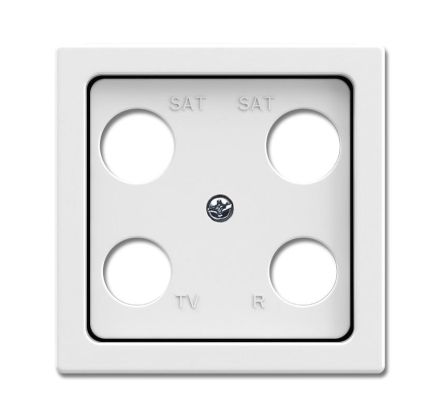 Busch-Jaeger 1743-04-84 Central plate studio white