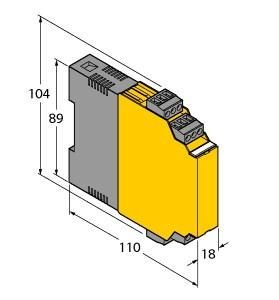 Turck 7506321 IM31-12EX-I Analog signal isolator
