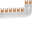 Hager KBN381 3P+N 35qmm 90° angle for SPA180N earthing bracket