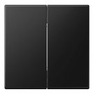 JUNG ENOLS995SWM EnOcean wireless wall transmitter LS | 4-way | graphite black matt