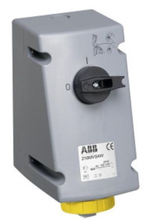 ABB Stotz-Kontakt 316MVS4WH wall socket, 2CMA163262R1000