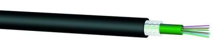 Draka Comteq A-DQ(ZN)B2Y 8E9/125 fiber optic outdoor cable / rodent protection