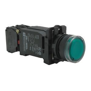 Schneider Electric XB5AW3345 green illuminated pushbutton