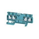 Weidmüller 1521700000 A4C 2.5 BL 800V 24A 0.5-2.5qmm blue feed-through terminal