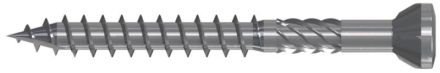 Reisser TD0300C038-05006004-1 terrace screw C1, Liseko, TX, milling ribs, end mill, cutting notch, 5.0 x 60, stainless steel C1 AISI410, pickled, passivated, pack of 200
