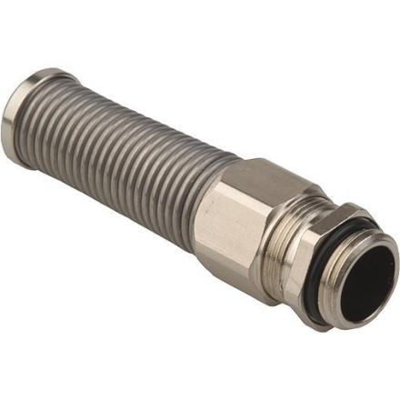 Kaiser with anti-kink spring brass 2.5-3mm AGRO cable gland M8x1.25, 1060.08.52.030