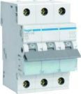 Hager MBN306 circuit breaker 3-pole B6A 6kA
