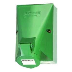 Mennekes 599 wall socket 32A 3-pole 4h IP44