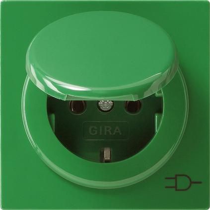 Gira 045445 SCHUKO KD S-Color Green