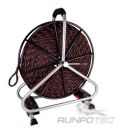 Runpotec 10169 traction rope 120m D: 8mm incl. reel