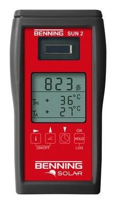 Benning 050420 SUN 2 irradiance/temperature measuring device
