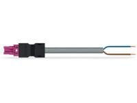 Wago 771-8292/115-407 connecting cable 2p 1qmm L4000mm gr