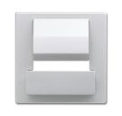Busch-Jaeger 6477-83 Central plate for Busch-powerDock aluminum silver