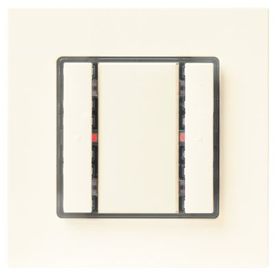 SIEMENS 5WG12212DB13 KNX push button sensor with LED delta i-system | 1-way | titanium white