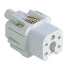 Ilme CKF04 socket insert size 21.21 4P+PE silver screw.