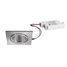 Brumberg 39376423 LED recessed spotlight 230V 6W 3000K stainless steel.