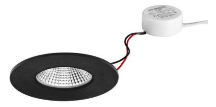 Brumberg 40480183 230V AC 7W 3000K structural LED recessed ceiling spotlight