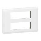 Legrand 078836L Mosaic 2x6-mod.horizontal ultrws. frame