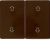 Berker 14350301 Rocker switch with imprint symbol arrows brown, glossy Berker Arsys