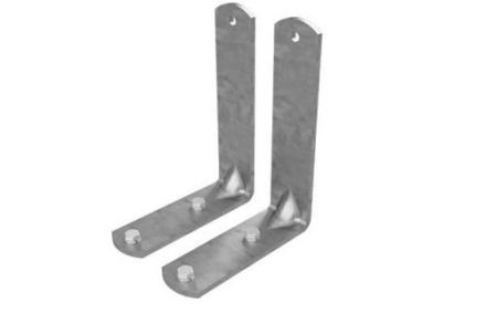 Schuch 260000008 W 26/LP 1 pair long wall bracket