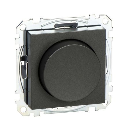 ELSO WDE003299 Universal LED dimmer 4-400W central plate Exxact anthracite